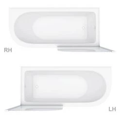 Appleby 1700 Roll Top Shower Bath with Screen + Chrome Leg Set -Deals Freestanding Baths Store A17BSR NEW DETAIL1 460