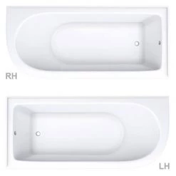 Appleby 1700 Roll Top Shower Bath + Chrome Leg Set -Deals Freestanding Baths Store AP1700B NEW RETAIL1 460