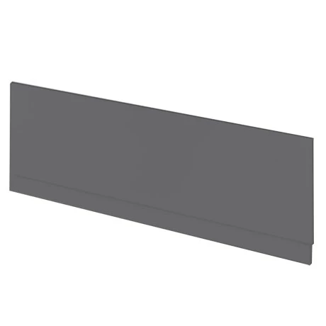 Apollo2 Gloss Grey 1700 Front Straight Bath Panel 3 Apollo2 Gloss Grey 1700 Front Straight Bath Panel