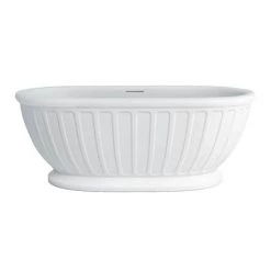 Arcade Albany Natural Stone Bath - 1690 x 800mm -Deals Freestanding Baths Store ARC21 D5 460