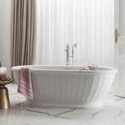 Arcade Albany Natural Stone Bath - 1690 x 800mm