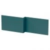 Arezzo Matt Green L-Shaped Front Bath Panel - 1700mm -Deals Freestanding Baths Store ARZ1235 p