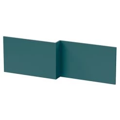 Arezzo Matt Green L-Shaped Front Bath Panel - 1700mm