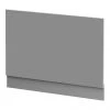 Arezzo Matt Grey End Bath Panel - 700mm -Deals Freestanding Baths Store ARZ213 p