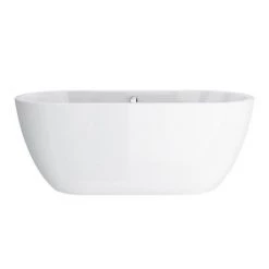 Arezzo Freestanding Modern Bath - 1415 x 745mm -Deals Freestanding Baths Store AZ14FSB d2 460