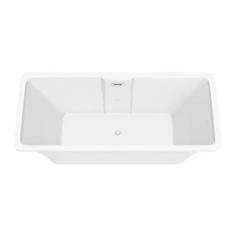 Arezzo 1700 x 750 Modern Square Roll Top Bath 4 Arezzo 1700 x 750 Modern Square Roll Top Bath - Image 2