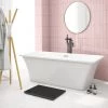 Arezzo 1700 x 750 Modern Square Roll Top Bath 1 Arezzo 1700 x 750 Modern Square Roll Top Bath -Deals Freestanding Baths Store AZ820 prod