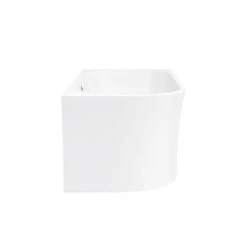 Arezzo 1700 x 750 Modern Curved Corner Bath 13 Arezzo 1700 x 750 Modern Curved Corner Bath -Deals Freestanding Baths Store AZC17 n d5 460