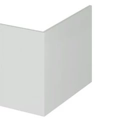 Brooklyn 700 Gloss Grey Mist L-Shaped End Bath Panel