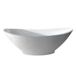 BC Designs Kurv Freestanding Modern Bath 1890 x 900mm -Deals Freestanding Baths Store BAB005 D4 460