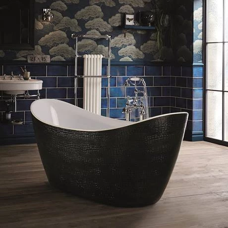 Heritage Alderley Croc Skin Effect Freestanding Acrylic Bath (1730 x 730mm) 4 Heritage Alderley Croc Skin Effect Freestanding Acrylic Bath (1730 x 730mm) - Image 2