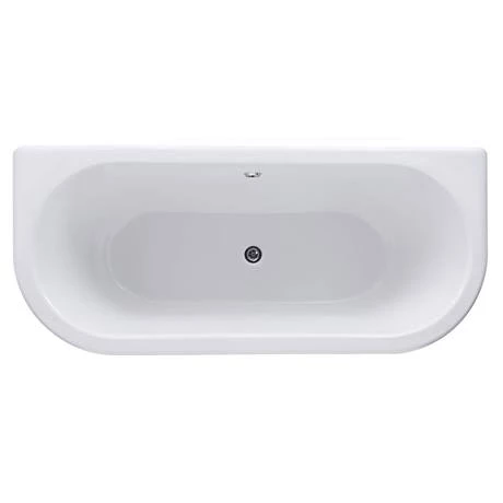 Bayswater Courtnell 1700mm Double Ended Back-To-Wall Freestanding Bath 4 Bayswater Courtnell 1700mm Double Ended Back-To-Wall Freestanding Bath - Image 2
