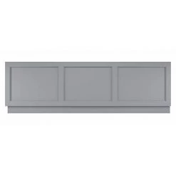 Bayswater Plummett Grey 1700mm Front Bath Panel