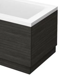 Brooklyn Black Wood Effect End Bath Panels - Various Sizes