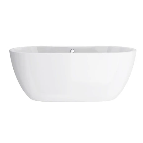 Verona 1415 x 745mm Small Freestanding Modern Bath 3 Verona 1415 x 745mm Small Freestanding Modern Bath