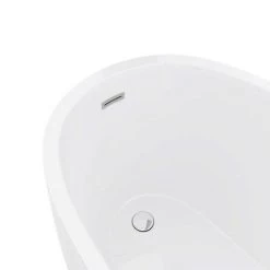 Toreno 1665 Modern Slipper Free Standing Bath -Deals Freestanding Baths Store BFRE019 detail1 460