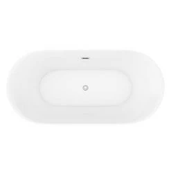 Eden 1750 Modern Roll Top Bath -Deals Freestanding Baths Store BFRE021 d5 460