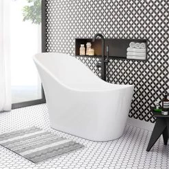 Vienna 1520 Small Modern Slipper Bath