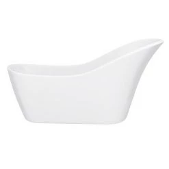 Vienna 1730 Modern Slipper Free Standing Bath -Deals Freestanding Baths Store BFRE025 d4 460