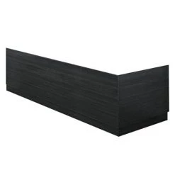 Brooklyn Black Wood Effect Bath Panel Pack -Deals Freestanding Baths Store BHB n d4 460