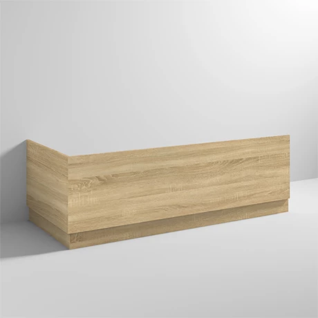 Brooklyn Natural Oak Wood Effect Bath Panel Pack - Various Sizes 3 Brooklyn Natural Oak Wood Effect Bath Panel Pack - Various Sizes