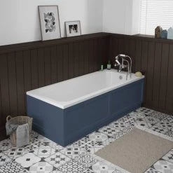 Chatsworth Blue Traditional Bath Panel Pack -Deals Freestanding Baths Store BLSPCH d3 460