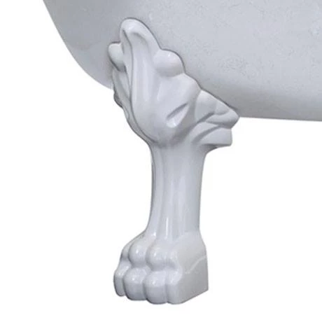 Heritage Lyddington Freestanding Acrylic Bath (1730 x 750mm) with Feet - Stainless Steel Effect 4 Heritage Lyddington Freestanding Acrylic Bath (1730 x 750mm) with Feet - Stainless Steel Effect - Image 2