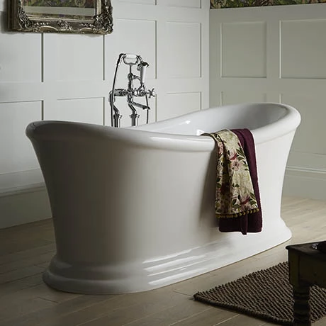 Heritage Orford 1700 x 740mm Double Ended Slipper Roll Top Bath 3 Heritage Orford 1700 x 740mm Double Ended Slipper Roll Top Bath