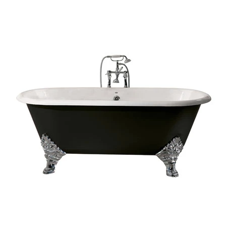Heritage Grand Buckingham Roll Top Cast Iron Bath (1780x800mm) with Feet 3 Heritage Grand Buckingham Roll Top Cast Iron Bath (1780x800mm) with Feet