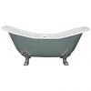 Hurlingham Banburgh Large Cast Iron Roll Top Bath (1825x780mm) with Feet -Deals Freestanding Baths Store Banburgh Large P