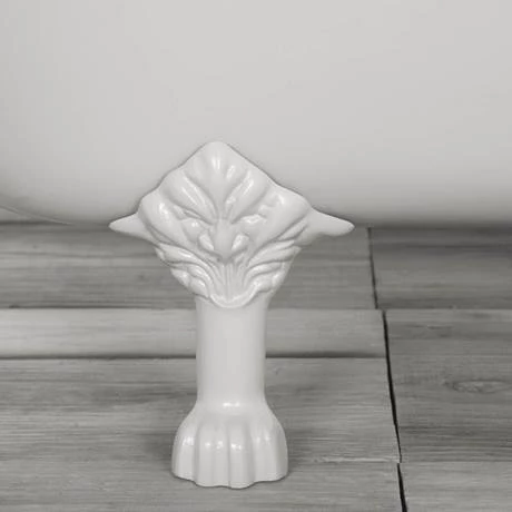 Hurlingham Berwick Cast Iron Roll Top Bath (1720x680mm) with Feet 4 Hurlingham Berwick Cast Iron Roll Top Bath (1720x680mm) with Feet - Image 2