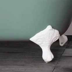 Hurlingham Bisley Cast Iron Roll Top Bath (1690x750mm) with Feet -Deals Freestanding Baths Store Bisley D2N 460