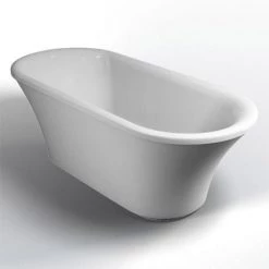 Burlington Brindley 1700 x 750mm Soaking Tub with Base Skirt -Deals Freestanding Baths Store Burlington Brindley 1700mm Soaking Tub with Base Skirt detail1 460