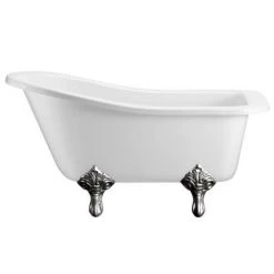 Burlington Buckingham Slipper 1500 x 750mm Freestanding Bath + Legs 11 Burlington Buckingham Slipper 1500 x 750mm Freestanding Bath + Legs -Deals Freestanding Baths Store Burlington Buckingham Slipper 1500mm Freestanding Bath with Legs detail1 460