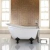 Burlington Buckingham Slipper 1500 x 750mm Freestanding Bath + Legs 2 Burlington Buckingham Slipper 1500 x 750mm Freestanding Bath + Legs -Deals Freestanding Baths Store Burlington Buckingham Slipper 1500mm Freestanding Bath with Legs prod