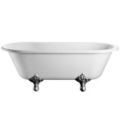 Burlington Windsor Double Ended 1700mm Freestanding Bath + Legs 12 Burlington Windsor Double Ended 1700mm Freestanding Bath + Legs -Deals Freestanding Baths Store Burlington Windsor Double Ended 1700mm Freestanding Bath with Legs detail1 460