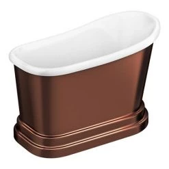 Chatsworth Copper Effect 1300 Short Roll Top Bath -Deals Freestanding Baths Store CB817COP d3 460