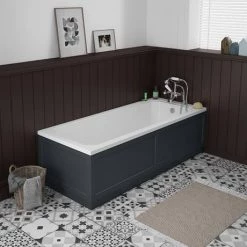 Chatsworth Graphite Traditional Bath Panel Pack -Deals Freestanding Baths Store CBBP1 d3 460