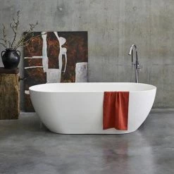 Clearwater Formoso ClearStone Gloss White Bath 9 Clearwater Formoso ClearStone Gloss White Bath -Deals Freestanding Baths Store CLR FORM 3 460