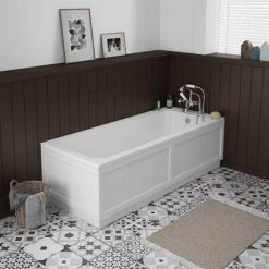 Chatsworth White Traditional Bath Panel Pack -Deals Freestanding Baths Store CWBP d3 460