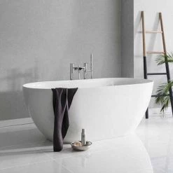 Clearwater Formoso ClearStone Gloss White Bath