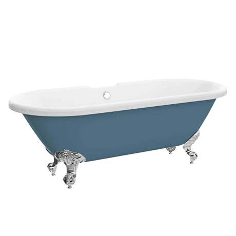 Duke Blue 1695 Double Ended Roll Top Bath w. Ball + Claw Leg Set 8 Duke Blue 1695 Double Ended Roll Top Bath w. Ball + Claw Leg Set - Image 6