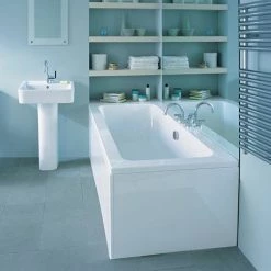 Ideal Standard White 1700mm Front Bath Panel -Deals Freestanding Baths Store E002401 D2 460