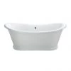 Burlington Admiral 1650 x 705 Double Ended Bath - ET5C 2 Burlington Admiral 1650 x 705 Double Ended Bath - ET5C -Deals Freestanding Baths Store ET5C p