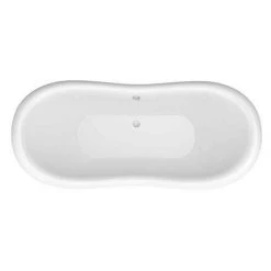 Earl Black 1750 Double Ended Roll Top Slipper Bath w. Ball + Claw Leg Set -Deals Freestanding Baths Store Earl Black 1750 Double Ended Slipper Bath d2 460