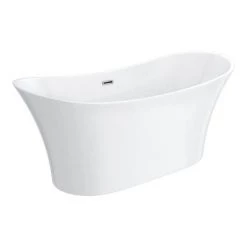 Nova 1750 Modern Double Ended Slipper Bath -Deals Freestanding Baths Store FB60 detail3 460
