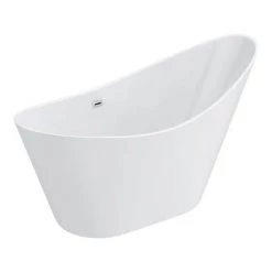 Nova 1570 Modern Small Free Standing Slipper Bath -Deals Freestanding Baths Store FB62 detail4 460