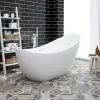 Nova 1750 Modern Free Standing Slipper Bath
