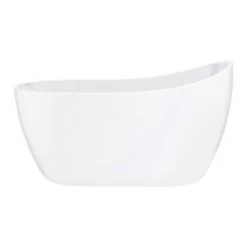 Toreno 1370 Small Modern Slipper Free Standing Bath 13 Toreno 1370 Small Modern Slipper Free Standing Bath -Deals Freestanding Baths Store GD8225 137 n d3 460