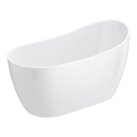Toreno 1370 Small Modern Slipper Free Standing Bath 4 Toreno 1370 Small Modern Slipper Free Standing Bath - Image 2